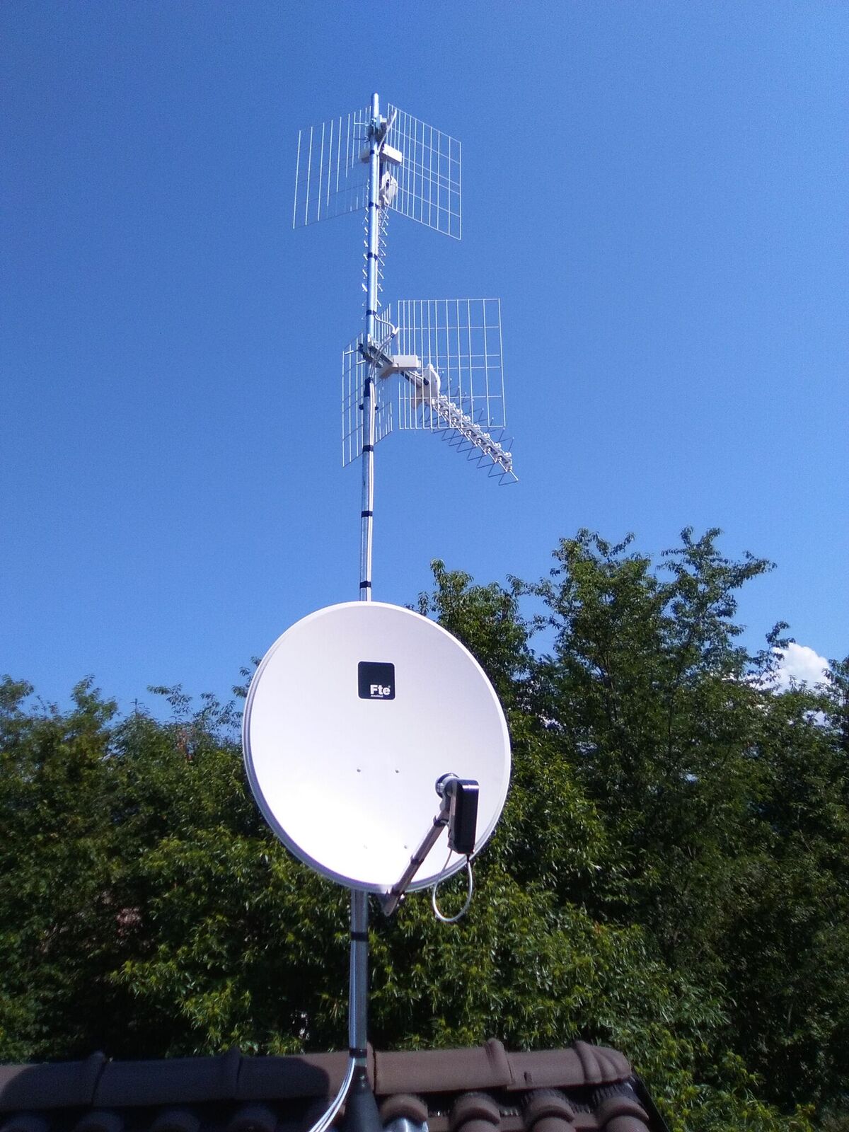 Antenne tv terrestri e satellitari